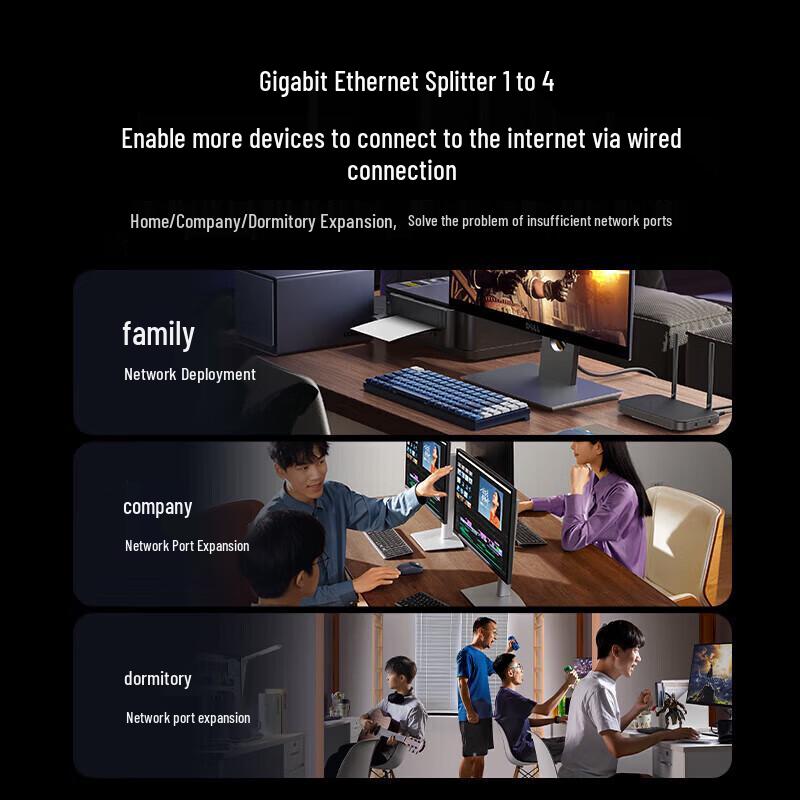 UGREEN 5-Port Gigabit Ethernet Switch