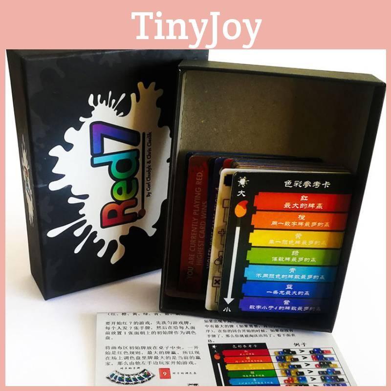 7 Red Card Board Game Suitable For Daily Party And Family Interaction Members