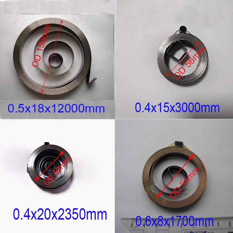 Scroll Spring Spiral Flat Wire Coil Spring Constant Force Springs Extension Load