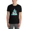 TRÖTT ILLUMINATI TRIANGEL ÖGA T-DROPPARE ROLIG GRAFIK Kortärmad Unisex T-shirt