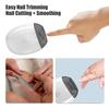Cortador de Unhas Elétrico Com Luz Aparador Automático de Manicure Tesoura para Unhas das Mãos e Pés de Adulto Bebê Cortador Polidor de Unhas para Pedicure
