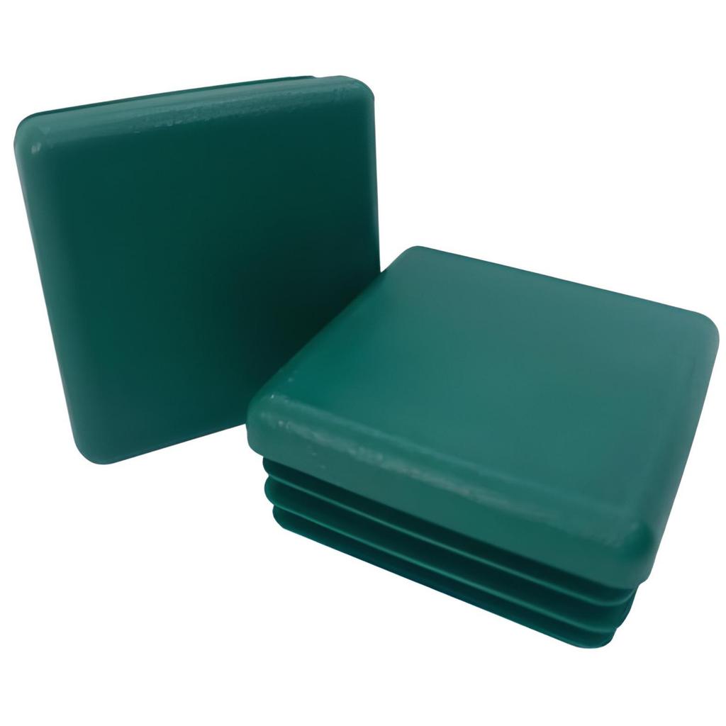 Internal cap for profile post roof 30x30 100 PCS GREEN