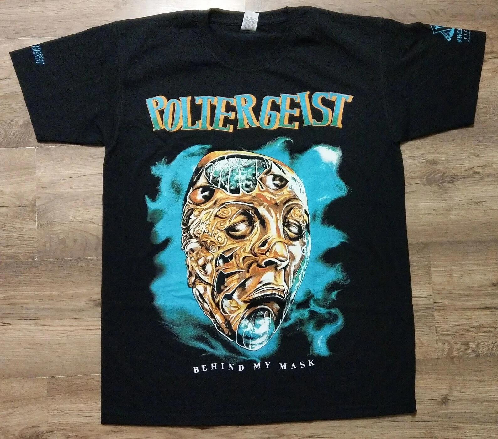 Poltergeist - Behind My Mask T-Shirt Black T-Shirt Slayer Sodom S
