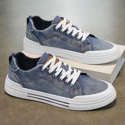 Men's Casual Sports Shoes Board Shoes Canvas Shoes Commuter Shoes Denim