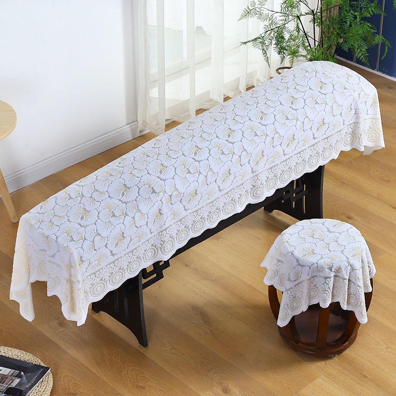 Lace Piano Covers Dust-proof Household Furniture Electronic Digital s Protective Cover Upright  Dust-cover Home Decor