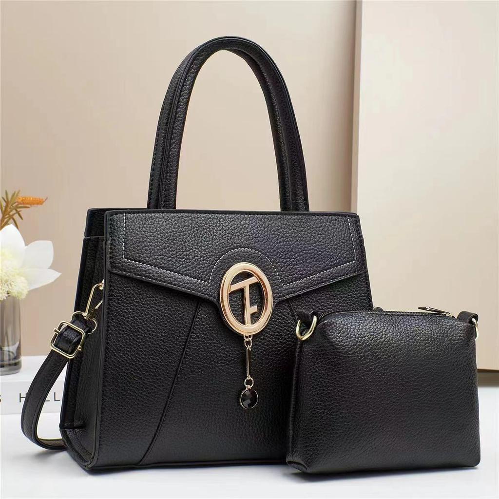 Fashionable Mother and Child Bags Large Capacit Simple Women's Handbags Single-shoulder Bags High Appearance Horizontal Crossbody Bags Trendy