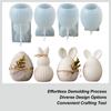 Osterhase Ei Form Aromatherapie Kerze Gips Silikonform Silikon Osterhase Ei Harz Gießform Handwerk Ornament