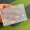 1Pcs Manicure Multi Shapes Vine Small Model 3D Four Leaf Clover Flower Note Wings Nail Art Silicone Mold Diy Nail Art Supplies