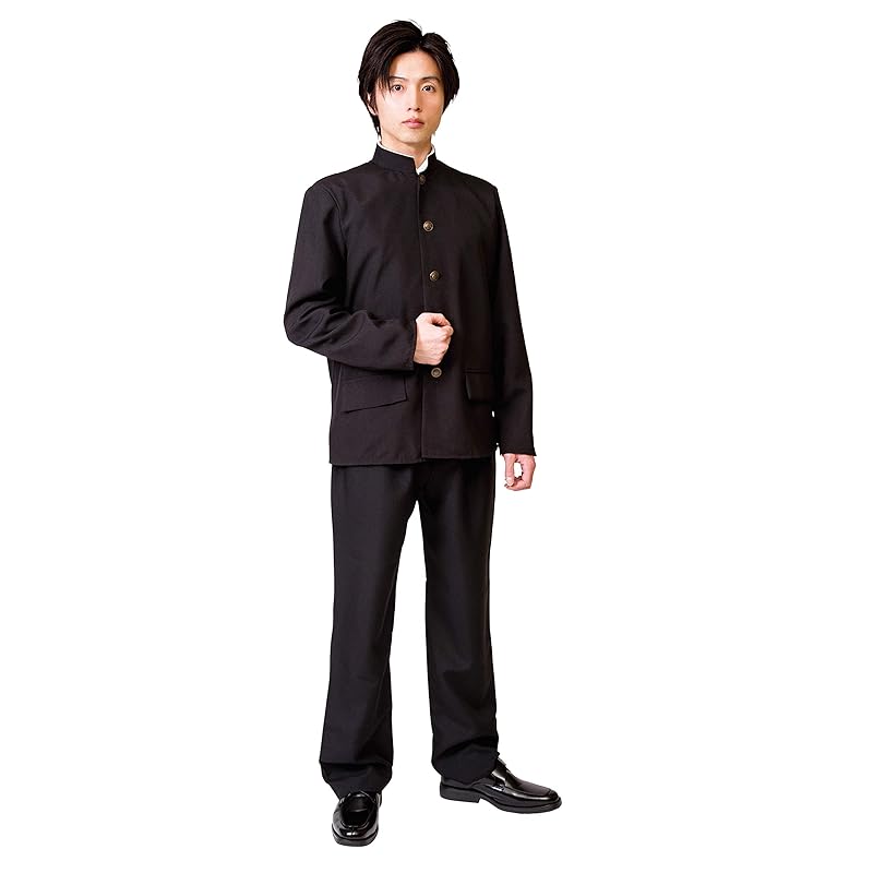 

Clearstone MEN costume cosplay halloween school studies run Gakuran unisex M black
