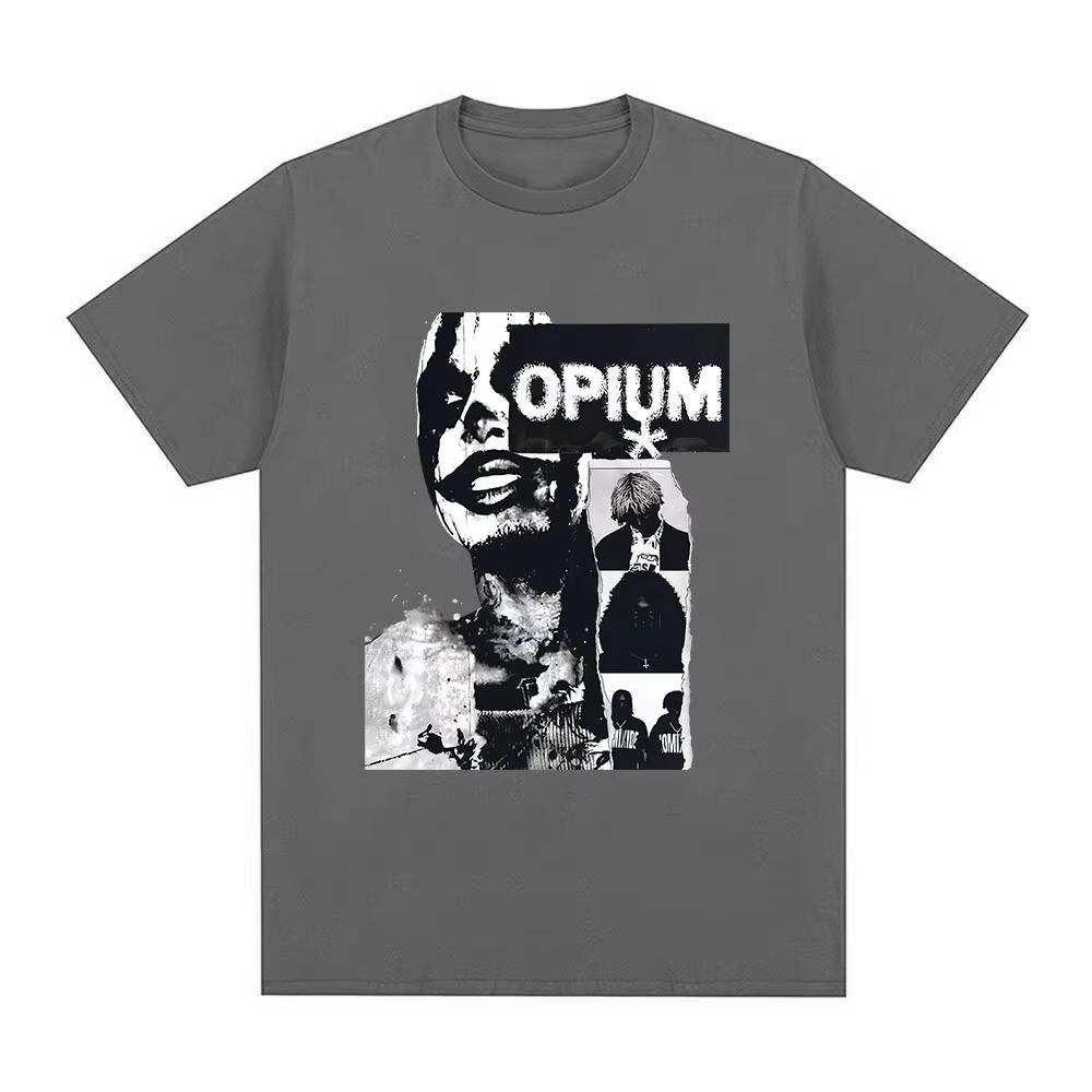 Rapper Playboi Carti TShirt Opium Ken Carson Destroy Lonely Gothic T Shirts Men Women 2026 Fashion Vintage Short Sleeve Top
