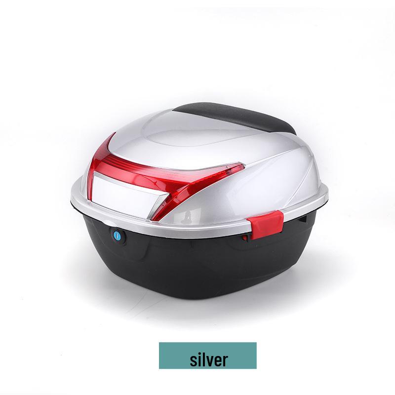 Electric Vehicle Trunk Storage Box for Motorcycles, Scooters, and Bicycles