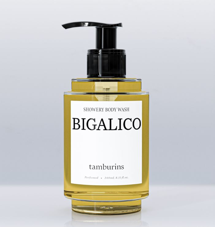 TAMBURINS SHOWERY ГЕЛЬ ДЛЯ ДУША BIGALICO / Корейский Роскошный Гель для Душа 240ml