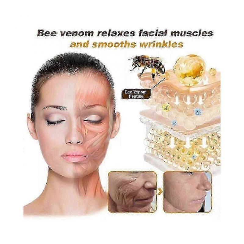 3x Bee Venom Wrinkle Removal Cream, Bee Venom Anti-Wrinkle Firming Cream, Bee Venom Lifting & Recovery Cream for All Skin Types