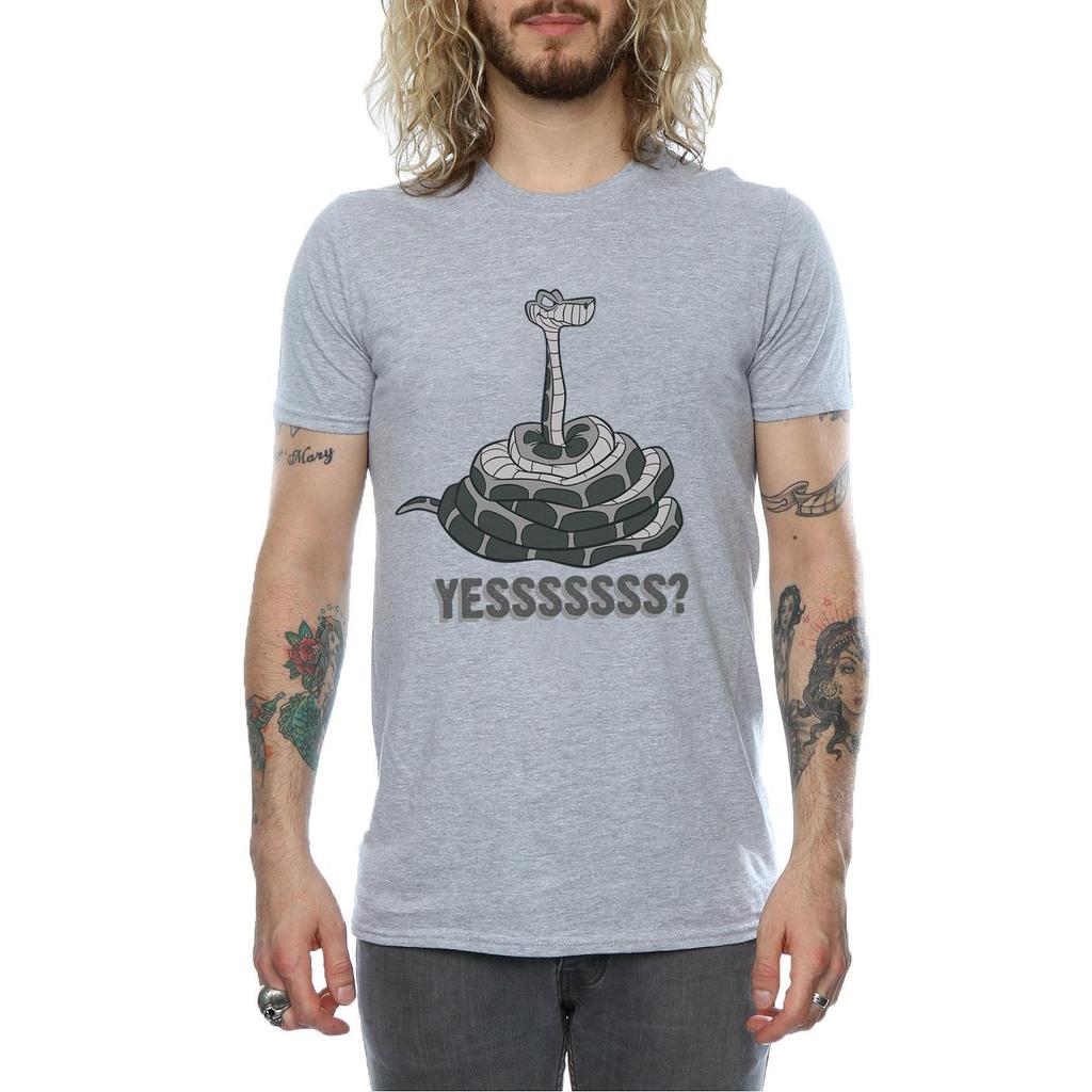 Disney Mens The Jungle Book Kaa Yesssss T-Shirt