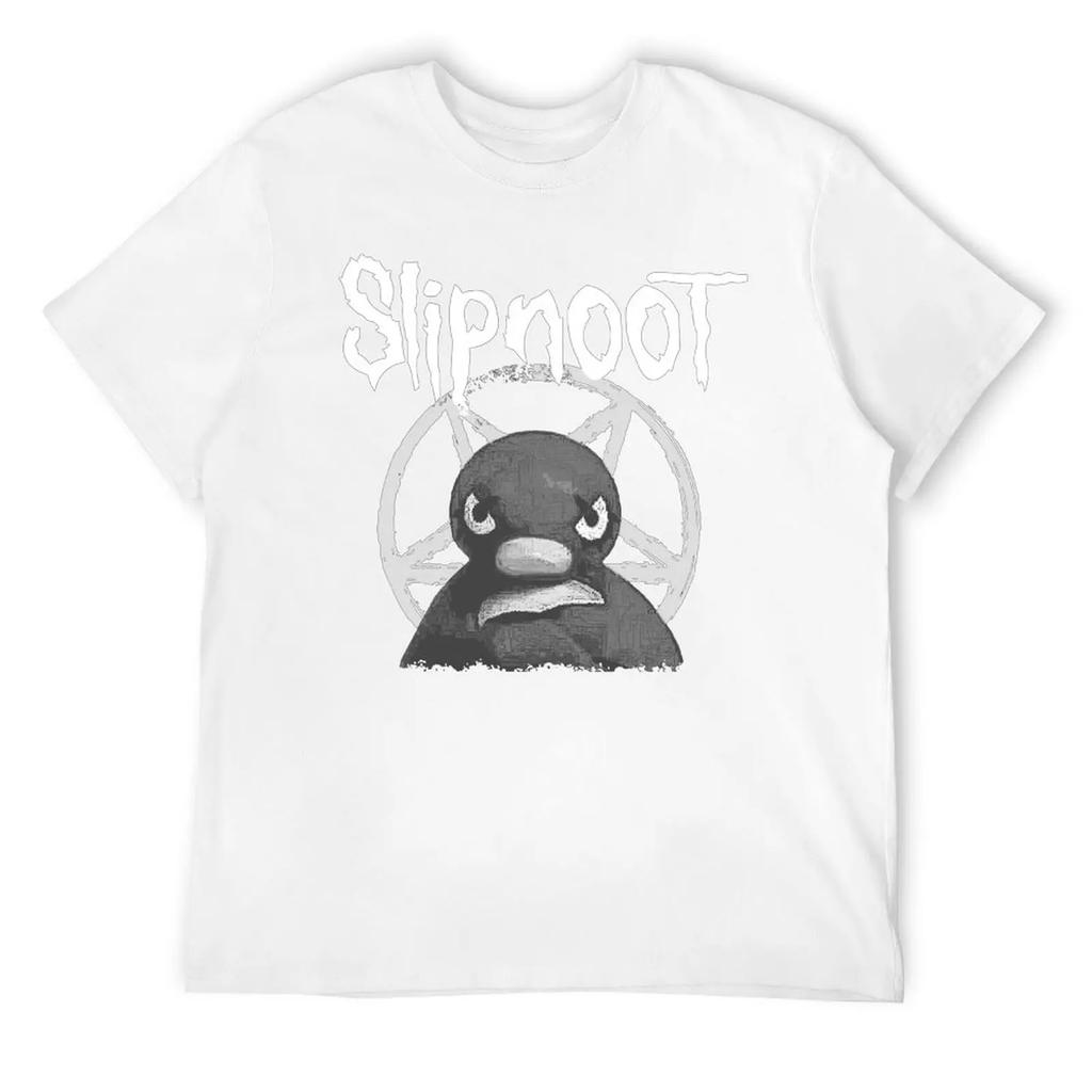 Slipnoot Pingu White Print Classic For Sa Fresh T-shirt Motion Tshirt Graphic Cool Humor Graphic Aactivity Competition Eur Size