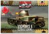 FTF 1/72 Polish Vickers Ausf. E Light Tank Ausf. B with 47mm Gun, Plastic Model Kit PF72029 (Tank)