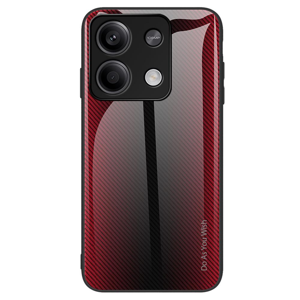 For Xiaomi Redmi Note 13 5G Case Tempered Glass Back Soft TPU Frame Phone Cover