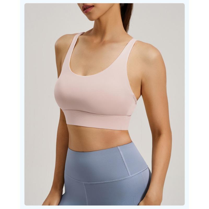 Back Cross Design Sports Bra Yoga Tank For Women