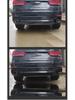 Black Stainless Steel Dual Outlet Exhaust Cover for 2014-2018 BMW X5