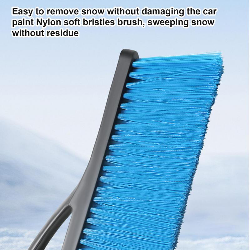 Ice Scrapers & Snow Brushes 25.6 Inch Detachable Snow Brush Ergonomic Frost Removal Tools Snow Removal Brush For Cars Trucks