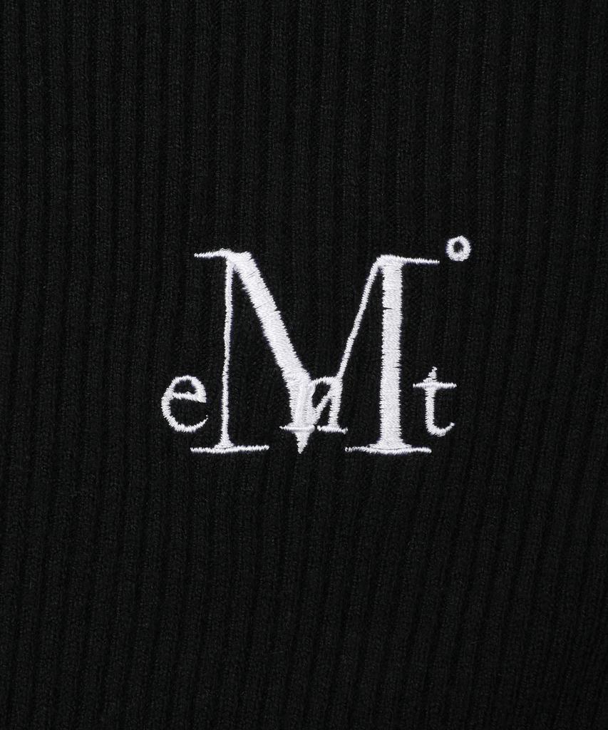 Mucent Arimo Round Neck Crop Ribbed Knit (3 Colors)