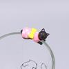 Black Action Cat Figure Cartoon Model Toy Decoration Doll Children Ornament Gift