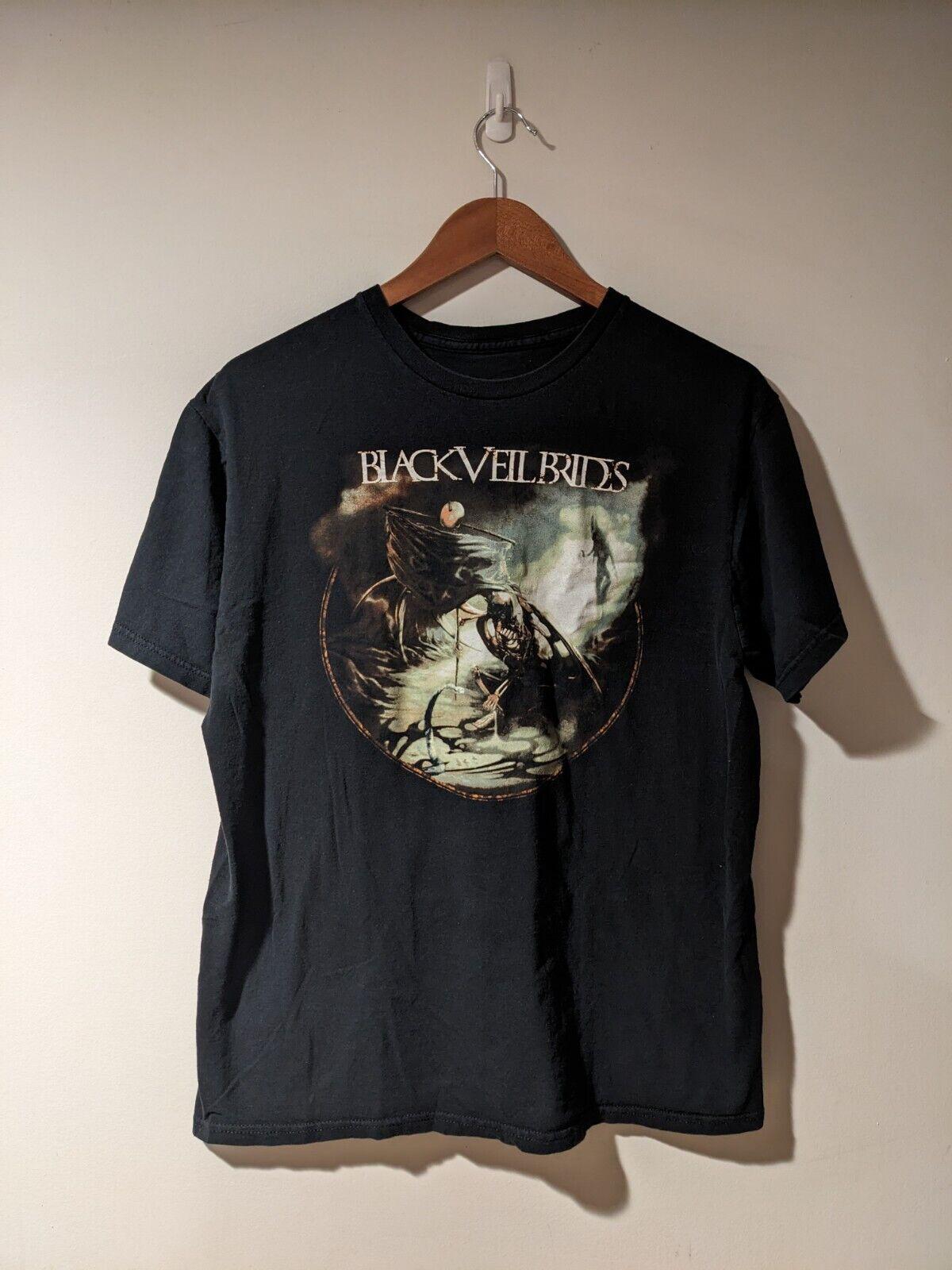 Black Veil Brides Band Tour T-Shirt Cotton Unisex Tee All Size QX811 XL