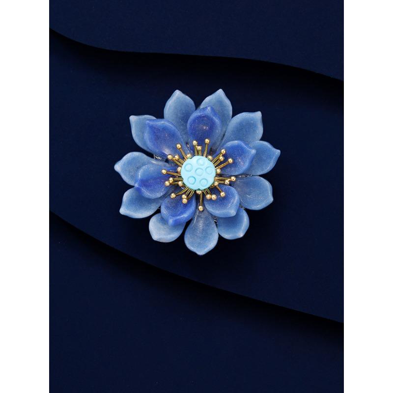 

Брошь высокого класса женская персонализированная брошь в стиле лотоса на булавке