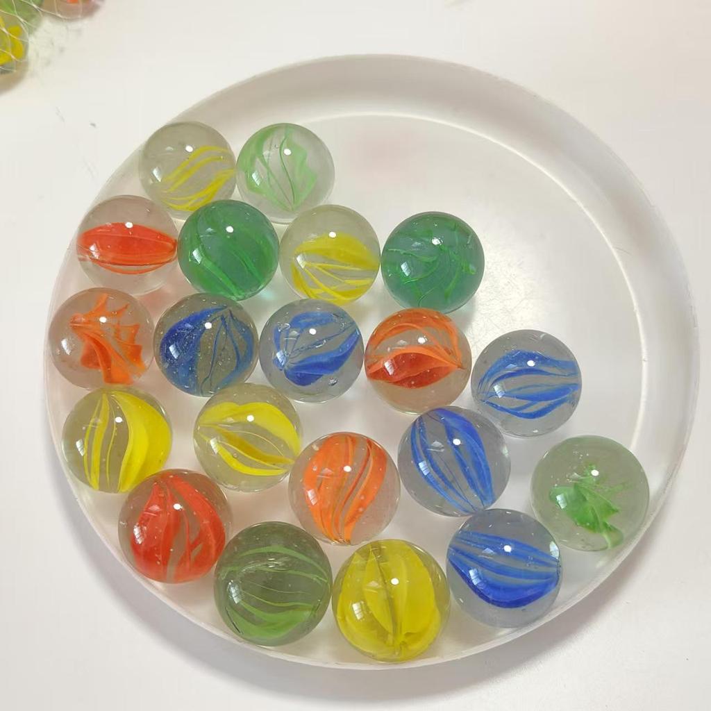 14mm Blume Kern Glas Murmeln: Blütenblattperlen für Jo-Jo- und Damenspiele