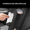 Elegant Car Seating Organizers with Tissue Holder, Space Saving Hanging Designs for Phone & Accessories Travel