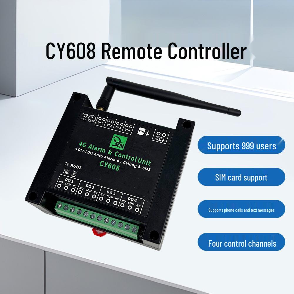 CY608 4G IoT RTU Фермерский мониторинговый сигнализатор с датчиками уровня воды и присутствия человека CY608 4G