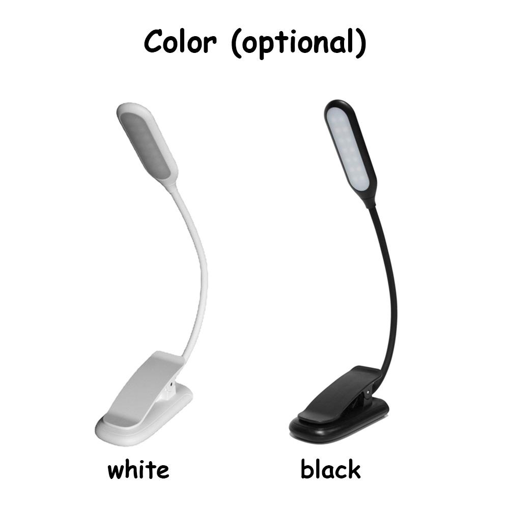 Music Score Light LED Desk Lamp with Clamp Professional Music Stand Light Dual-color Temperature 3 Light Sources Eye-Protection
