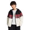 Li-Ning Windproof Water-Repellent Color-Block Hooded Cotton Jacket Men Jackets AJMW089-1