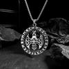 Gothic Titanium Steel Thor's Hammer Necklace Titanium Steel Men's Pendant Jewelry