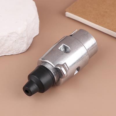 סט שקע תקע נגרר 7 פינים 12V תקע מסגסוגת אלומיניום שקע תקע נגרר RV תקע נגרר לרכב מחבר צימוד תקע האיחוד האירופי