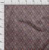 oneOone Cotton Flex Green Fabric Tribal Quilting Supplies Print Sewing Fabric by The Yard 40 Inch