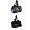 Large Capacity Transparent Fitness  Bag With Strap Beach Handbag Portable Clear Wash Bag  Swmming