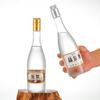 500ml Transparent Lead-Free Glass Wine Bottles - Refillable and Sealed Baijiu Containers