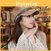 Vintage Chic Wool Beret With Breathable Fabric For Daily Warmth And Sun Protection
