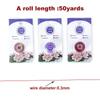 50-yard spool of non-elastic seed bead thread, beading thread, jewelry-making and accessory materials