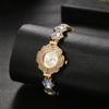Watch with Cute Floral Analog Quartz Fashion Accessory Perfect Gift for Day Women's Design Display, Waterproof, Watch, Watch, Women's - Birthdays,