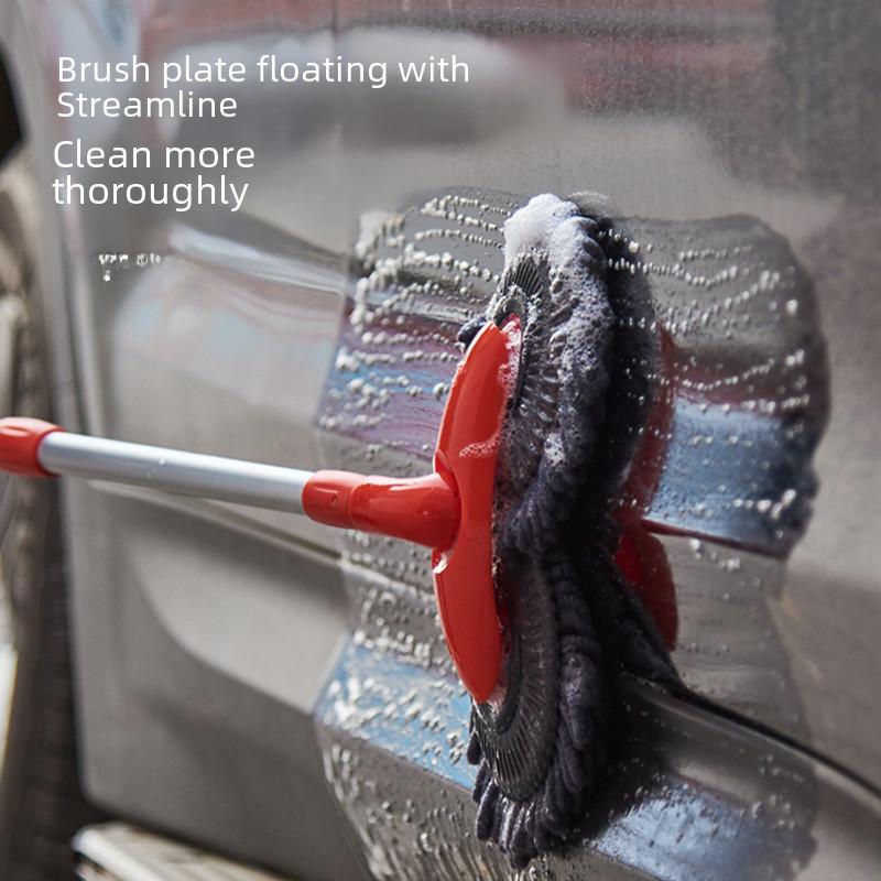 Uk Cleaning Car Telescopic  Brush Car Wash Brush Mop Long Microfiber Handle