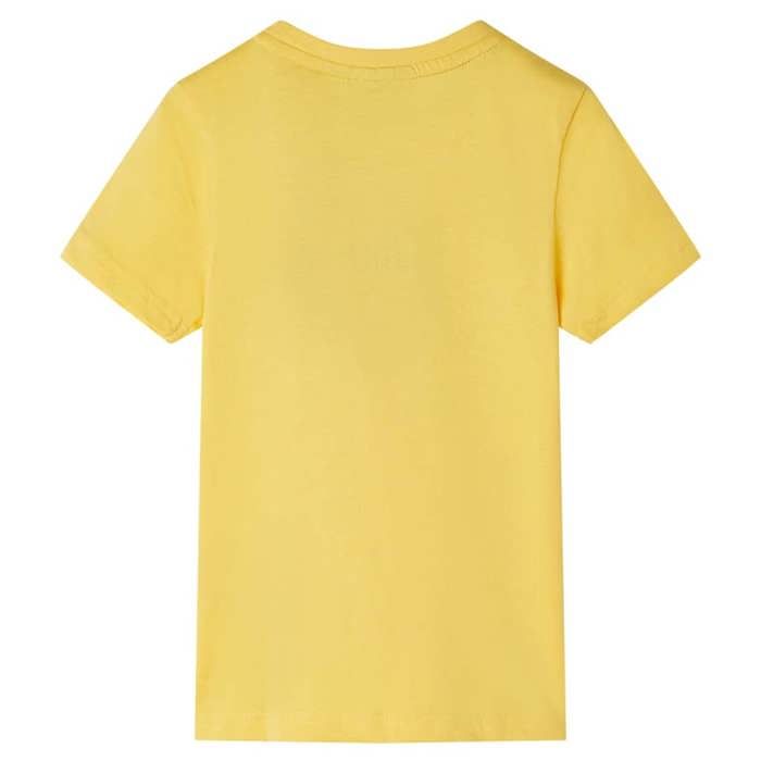 Children's T-shirt with Short Sleeves Light Ochre 92/104/116/128/140