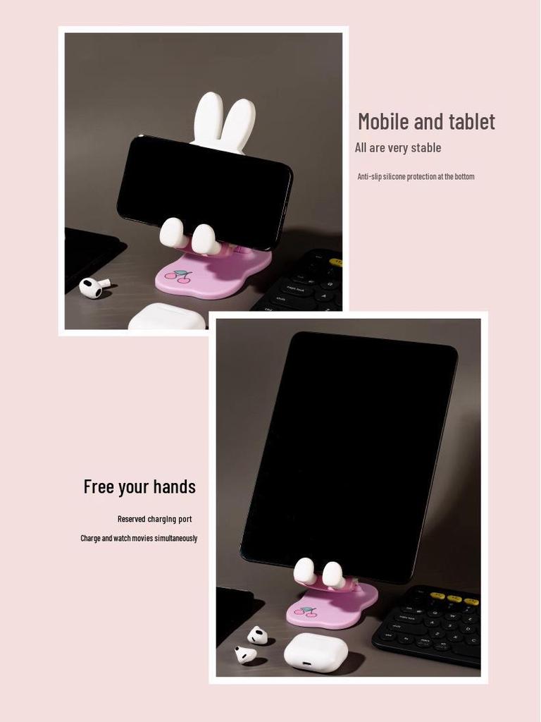 Miffy Rabbit Foldable Phone Stand Blind Box Figure - Cute Desktop Ornament