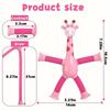 Colorful Stretchy Giraffe Suction Cup Toys - Fun & Educational for Youngsters, Bathroom, Bedroom Suction Cup Toys