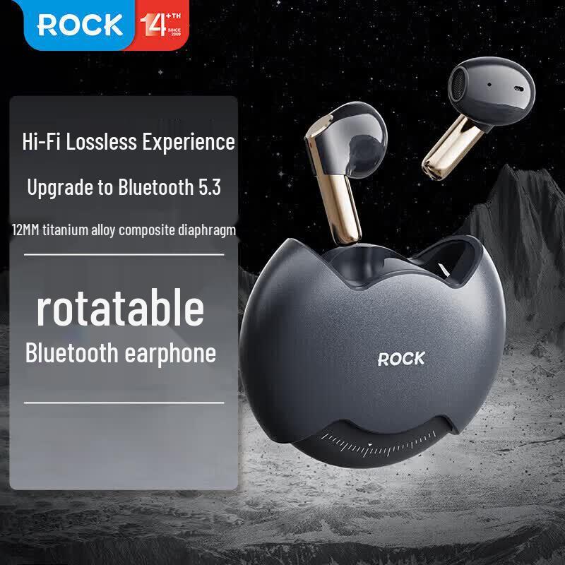 

ROCKTWS Semi-In-Ear Bluetooth 5.3 Earbuds
