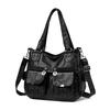 Designer Women Soft Leather Shopping Handbags Luxury Female Shoulder Crossbody Bag Ladies Casual Totes Shopper Messenger Bags