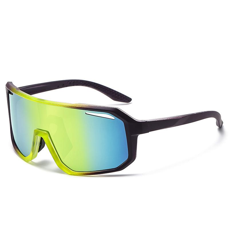 Outdoor Cycling Sports Sunglasses Windproof And Uv-Proof Unisex Large Frame Fashion High-End Big-Name Sunglasses
