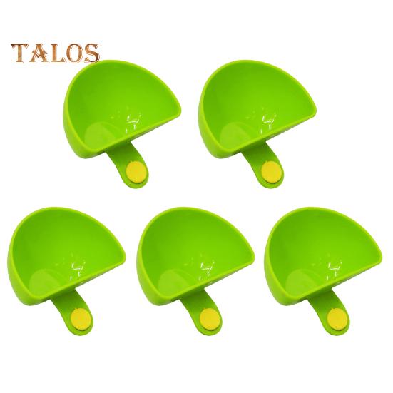 

5 шт. миски для соусов, приправы, контейнеры для соусов, настольные миски, держатели для мисок, пластиковые миски для специй, кухонная утварь зелёный