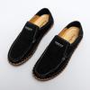 Pánské kožené boty pro volný čas Ručně vyráběné mokasíny Pohodlné pánské slip-on boty Ploché mokasíny Pánské tenisky